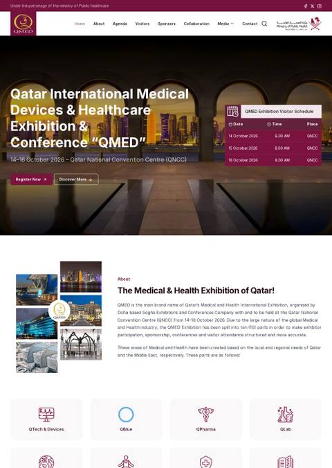 QMED 2026 — Qatar International Medical Devices & Healthcare Exhibition and Conference