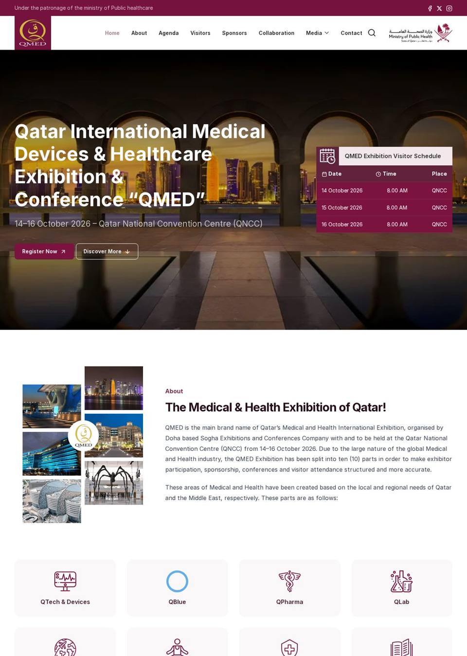 QMED 2026 — Qatar International Medical Devices & Healthcare Exhibition and Conference