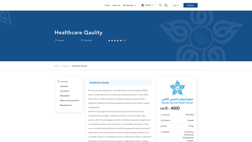 Healthcare Quality