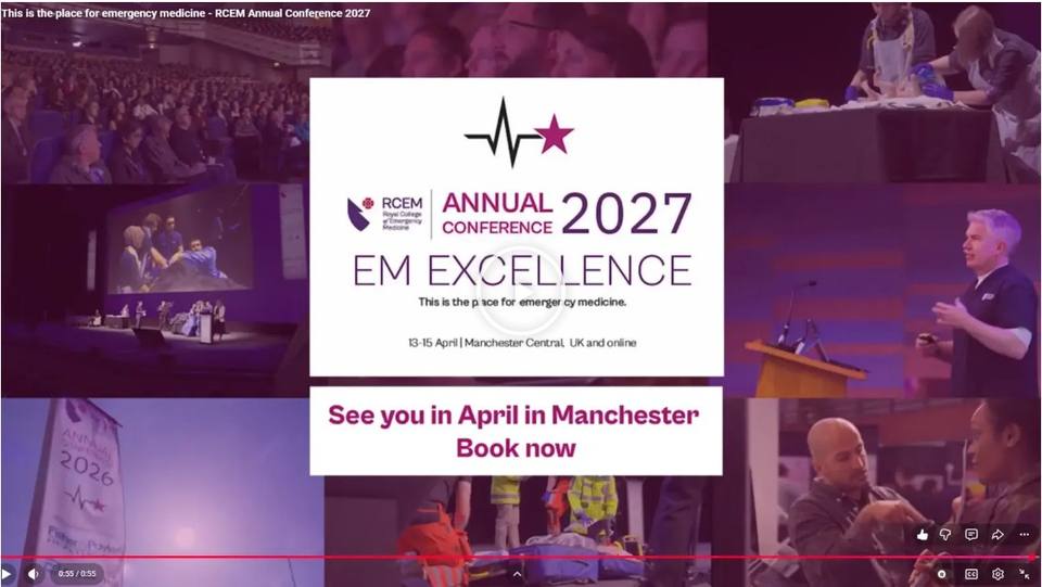 RCEM Annual Conference 2027 — EM Excellence