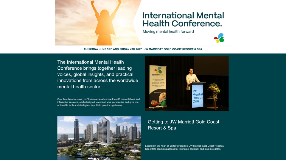 2027 International Mental Health Conference