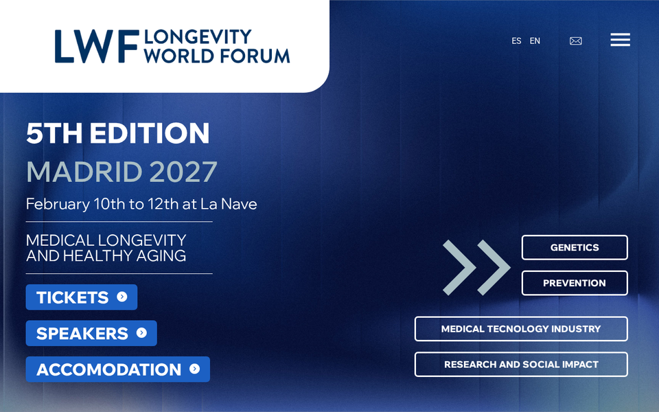 Longevity World Forum 2027 — 5th Edition