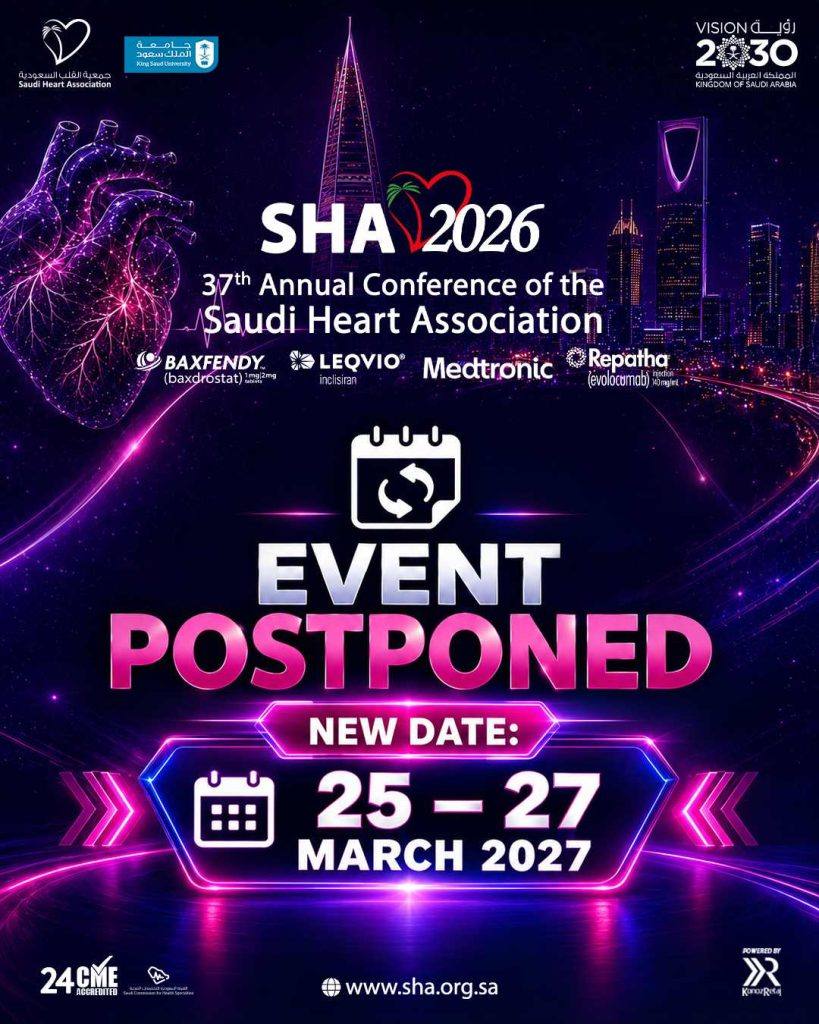 37th Annual Conference of the Saudi Heart Association (SHA 2026)