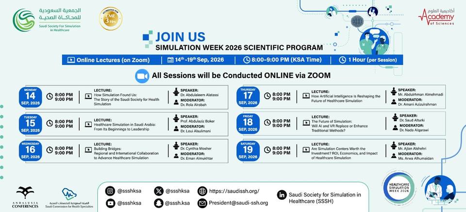 Simulation Week 2026 — Scientific Program