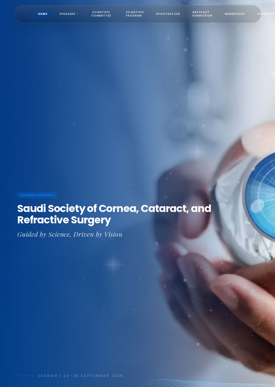 1st SSCRS Annual International Conference — Saudi Society of Cornea, Cataract & Refractive Surgery