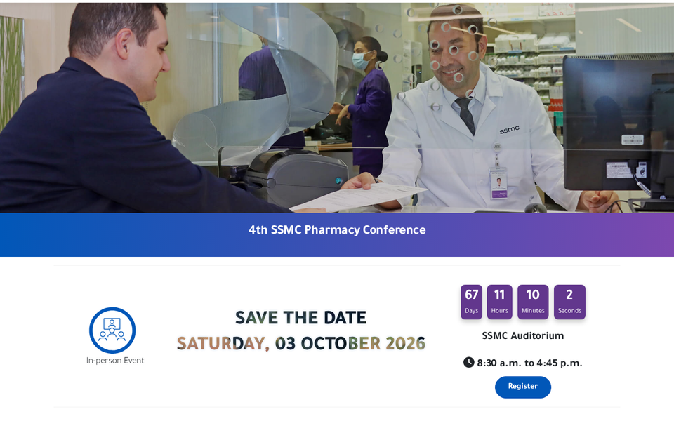 4th SSMC Pharmacy Conference