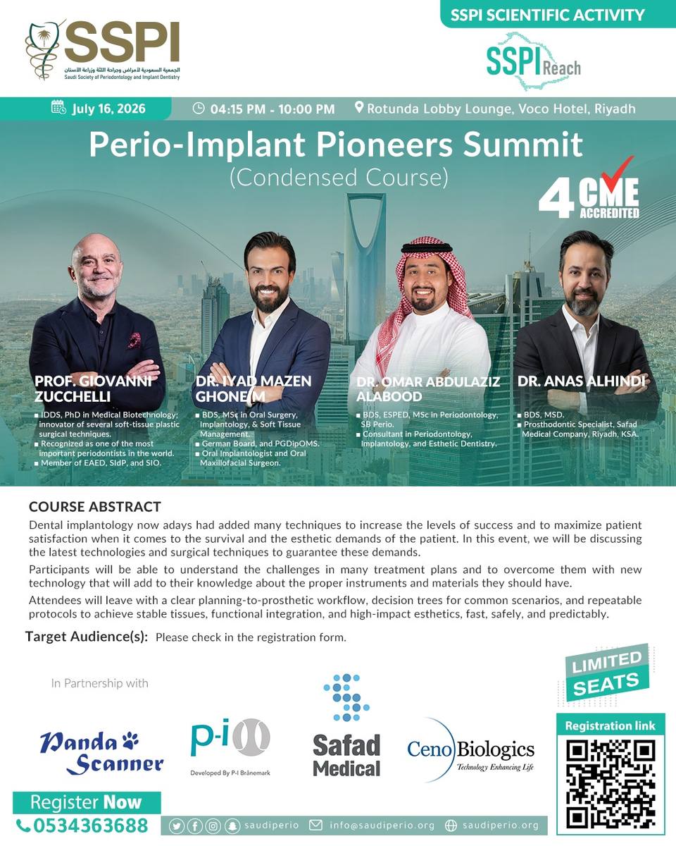 Perio-Implant Pioneers Summit (Condensed Course)