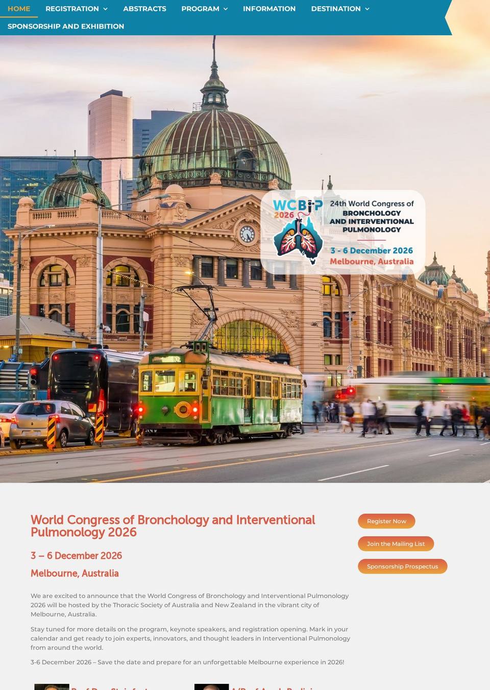 24th World Congress of Bronchology and Interventional Pulmonology (WCBIP 2026)